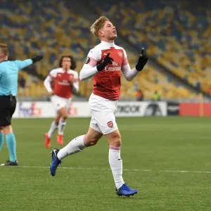 Emile Smith Rowe Scores First Goal: Arsenal Triumphs Over Vorskla Poltava in Europa League
