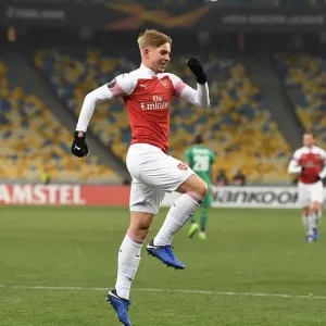Emile Smith Rowe Scores First Goal: Arsenal Wins Europa League Match Against Vorskla Poltava