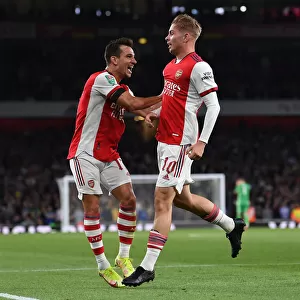 Emile Smith Rowe Scores His Second Goal: Arsenal Dominates AFC Wimbledon in Carabao Cup
