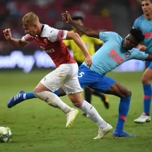 Emile Smith Rowe Scores Thrilling Goal Against Thomas Partey: Arsenal's Upset Victory vs Atletico Madrid, 2018 International Champions Cup