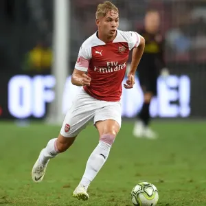 Emile Smith Rowe Shines in Arsenal's Clash Against Atletico Madrid in 2018 International Champions Cup, Singapore