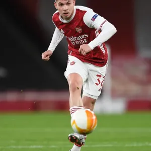 Emile Smith Rowe Shines in Empty Emirates: Arsenal's Brilliant Quarterfinal Performance Against Slavia Praha