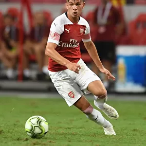 Emile Smith Rowe: Shining Bright in Arsenal's Win Against Atletico Madrid at the International Champions Cup, Singapore 2018