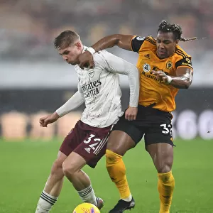 Emile Smith Rowe vs Adama Traore: Intense Battle at Wolverhampton Wanderers vs Arsenal, Premier League 2020-21