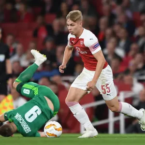 Emile Smith Rowe vs Mykhailo Serhiichuk: A Battle in Arsenal's Europa League Clash