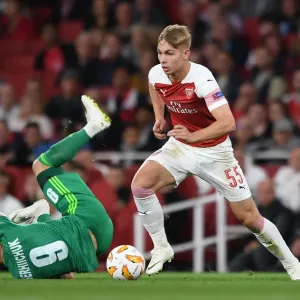 Emile Smith Rowe vs Mykhailo Serhiichuk: Clash in Arsenal's Europa League Match against Vorskla Poltava