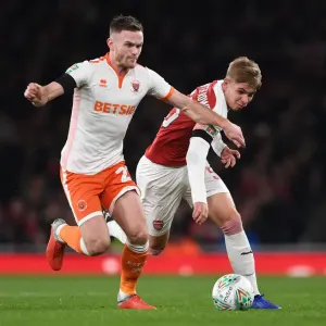 Emile Smith Rowe vs. Oliver Turton: Clash at the Emirates - Arsenal v Blackpool Carabao Cup 2018-19