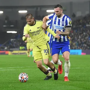 Emile Smith Rowe vs. Shane Duffy: A Premier League Battle at Brighton & Hove Albion