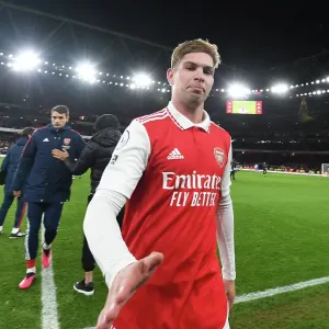 Emile Smith Rowe's Emotional Reaction: Arsenal FC vs Everton FC, Premier League 2022-23