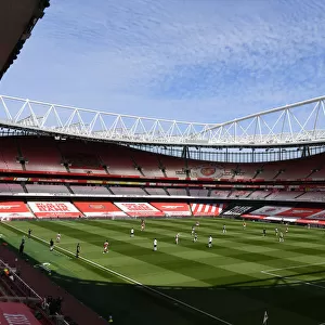 Empty Emirates: Arsenal vs Fulham (April 2021, Premier League) - Behind Closed Doors