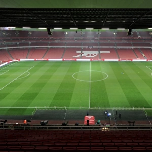 The Emirates pitch. Arsenal 5: 0 Leyton Orient. FA Cup 5th Round Replay