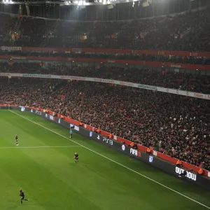 Emirates Stadium. Arsenal 5: 0 Leyton Orient, FA Cup Fifth Round Replay