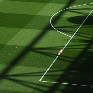 Emirates Stadium: Arsenal v Watford Premier League Match Pitch (2015-16)