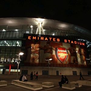 Emirates Stadium before the match