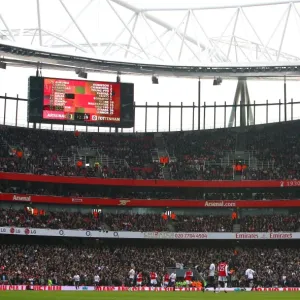 Emirates Stadium during the match Emirates Stadium during the match