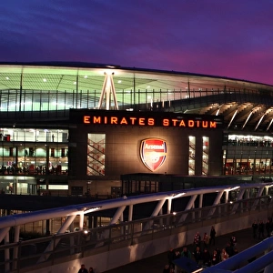 Emirates Stadium after the match