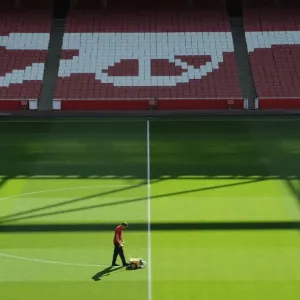 Emirates Stadium: Preparing for Arsenal's Premier League Clash against Sunderland Emirates Stadium: Preparing for Arsenal's Premier League Clash against Sunderland