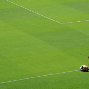 Emirates Stadium: Preparing the Battlefield for Arsenal's Premier League Clash Emirates Stadium: Preparing the Battlefield for Arsenal's Premier League Clash