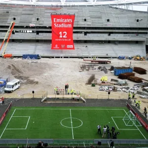 Emirates Stadium Topping Out Ceremony