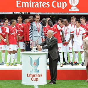 Emirates trophy. Arsenal 3: 2 Celtic. Emirates Cup, pre season. Emirates Stadium, 1 / 8 / 10