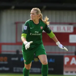 Emma Byrne in Action: Arsenal vs. Lincoln Ladies, FA WSL 2012