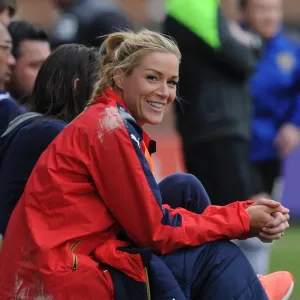 Emma Byrne (Arsenal Ladies). Arsenal Ladies 2: 2 Notts County Ladies Emma Byrne (Arsenal Ladies). Arsenal Ladies 2: 2 Notts County Ladies