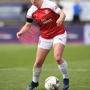 Emma Mitchell in Action: Arsenal Women vs. Birmingham Ladies, WSL (Women's Super League)