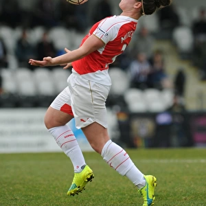 Emma Mitchell (Arsenal Ladies). Arsenal Ladies 2: 2 Notts County Ladies