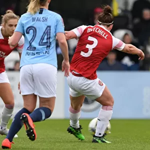 Emma Mitchell Scores Thrilling Winner: Arsenal Women Defeat Manchester City Women in WSL Showdown
