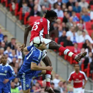 Emmanuel Adebayor (Arsenal) Alex (Chelsea) Emmanuel Adebayor (Arsenal) Alex (Chelsea)