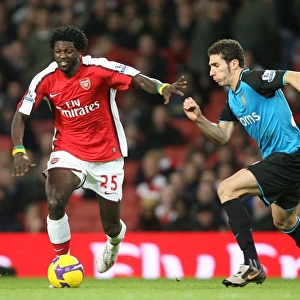 Emmanuel Adebayor (Arsenal) Carlos Cuellar (Aston Villa)