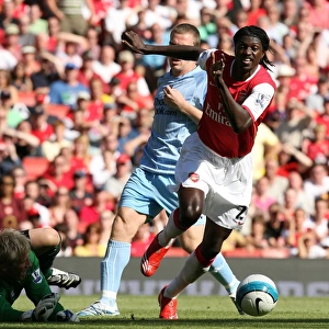 Emmanuel Adebayor (Arsenal) Casper Schmeichel (Man City)