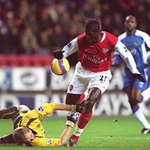 Emmanuel Adebayor (Arsenal) Chris Kirkland (Wigan)