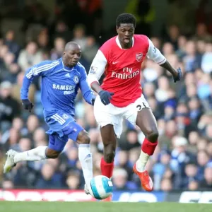 Emmanuel Adebayor (Arsenal) Claude Makelele (Chelsea)