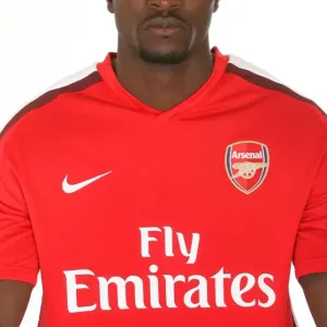 Emmanuel Adebayor in Arsenal First Team Photocall at Emirates Stadium (August 2008) Emmanuel Adebayor in Arsenal First Team Photocall at Emirates Stadium (August 2008)