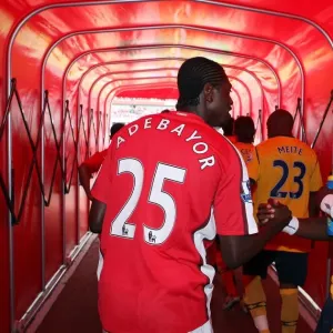 Emmanuel Adebayor (Arsenal) Ishmael Miller (West Brom)