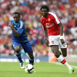 Emmanuel Adebayor (Arsenal) Mahamadu Diarra (Real Madrid)