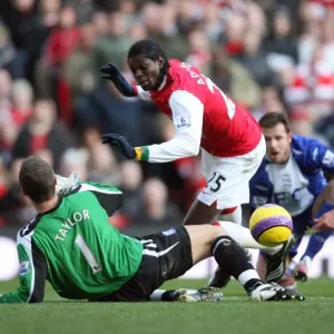 Emmanuel Adebayor (Arsenal) Maik Taylor (Birmingham)