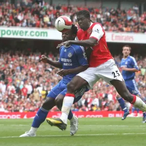 Emmanuel Adebayor (Arsenal) - Michael Essien (Chelsea) Emmanuel Adebayor (Arsenal) - Michael Essien (Chelsea)