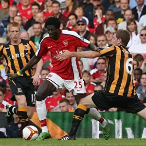 Emmanuel Adebayor (Arsenal) Michael Turner (Hull)