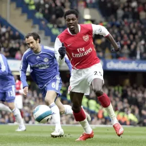 Emmanuel Adebayor (Arsenal) Ricardo Carvalho (Chelsea)