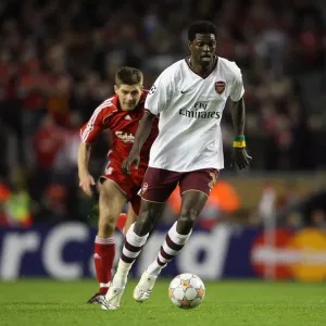 Emmanuel Adebayor (Arsenal) Steven Gerrard (Liverpool) Emmanuel Adebayor (Arsenal) Steven Gerrard (Liverpool)