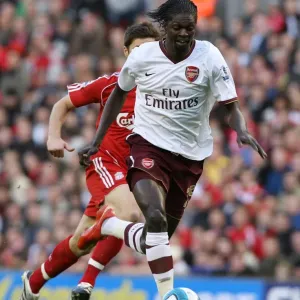Emmanuel Adebayor (Arsenal) Xabi Alonso (Liverpool) Emmanuel Adebayor (Arsenal) Xabi Alonso (Liverpool)