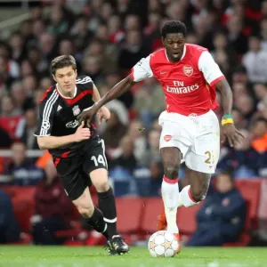 Emmanuel Adebayor (Arsenal) Xabi Alonso (Liverpool)