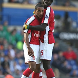 Emmanuel Adebayor and Theo Walcott (Arsenal)