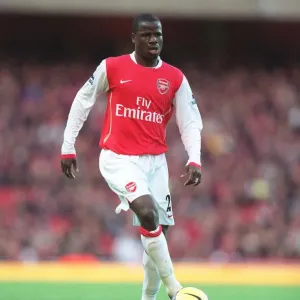 Emmanuel Eboue in Action for Arsenal Against Newcastle United at Emirates Stadium, 2006 Emmanuel Eboue in Action for Arsenal Against Newcastle United at Emirates Stadium, 2006
