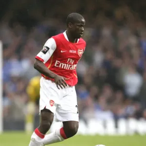 Emmanuel Eboue in Action Against Chelsea in The 2007 Carling Cup Final: Arsenal vs. Chelsea (25/2/2007) Emmanuel Eboue in Action Against Chelsea in The 2007 Carling Cup Final: Arsenal vs. Chelsea (25/2/2007)