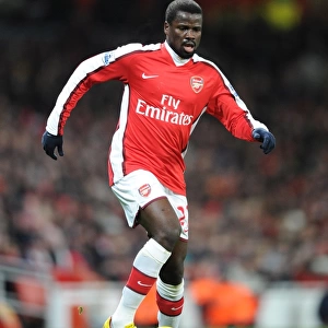 Emmanuel Eboue (Arsenal). Arsenal 3: 0 Hull City, Barclays Premier league