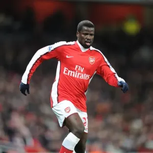 Emmanuel Eboue (Arsenal). Arsenal 3: 0 Hull City, Barclays Premier league