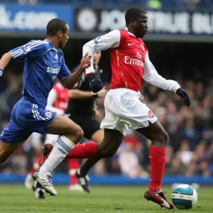 Emmanuel Eboue (Arsenal) Ashley Cole (Chelsea)
